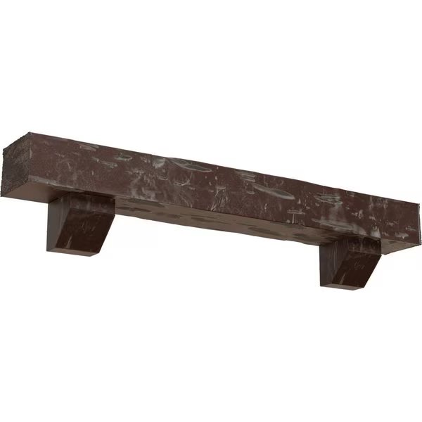 Kit w/ Ashford Corbels, Aged Pecan, 6